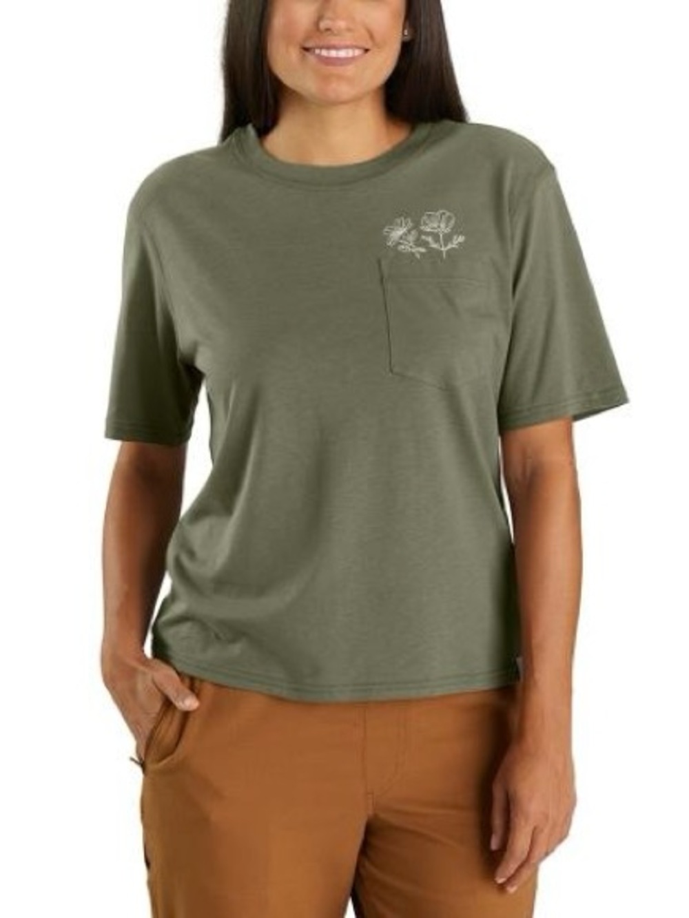 Carhartt Women's TENCEL™ Fiber Series Loose Fit Lightweight Short-Sleeve tee